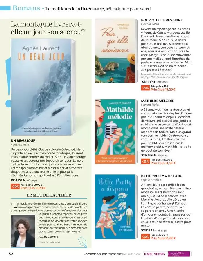 Mai - Juin 2025 du 30 avril au 30 juin 2025 - Catalogue page 32