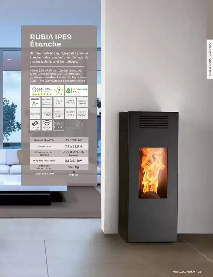 Le chauffage du futur a déjà 100 ans du 15 janvier au 31 mai 2025 - Catalogue page 23