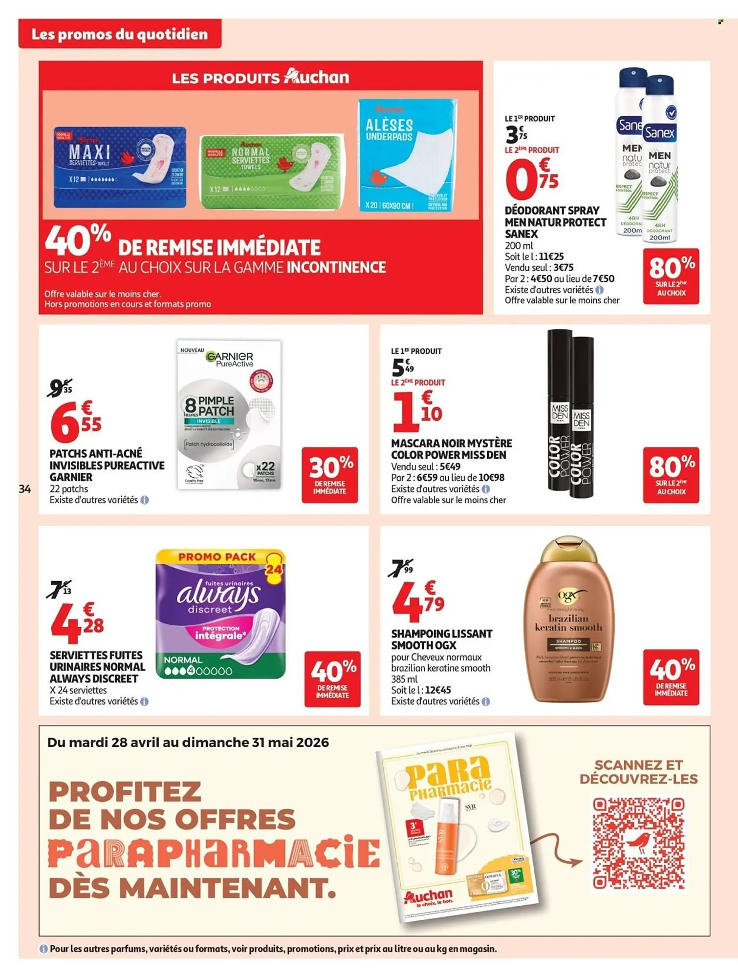 Catalogue Auchan du 5 mai au 17 mai 2026 - Catalogue page 34