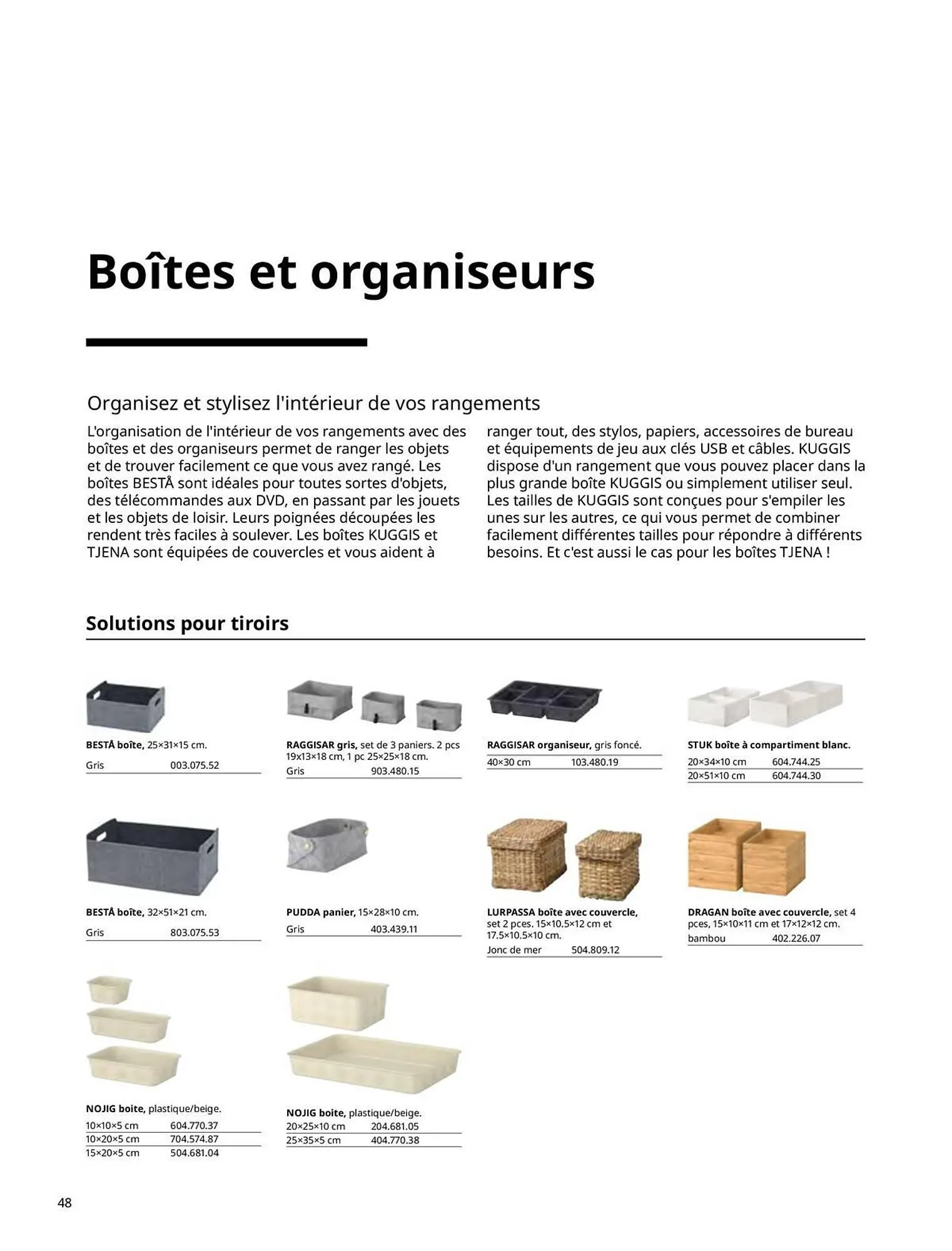Catalogue IKEA du 6 janvier au 31 décembre 2025 - Catalogue page 48
