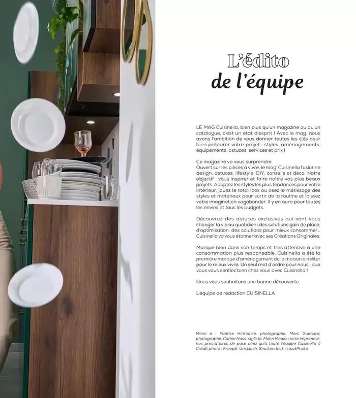 Le Mag Cuisinella 2025 du 7 janvier au 31 décembre 2025 - Catalogue page 3