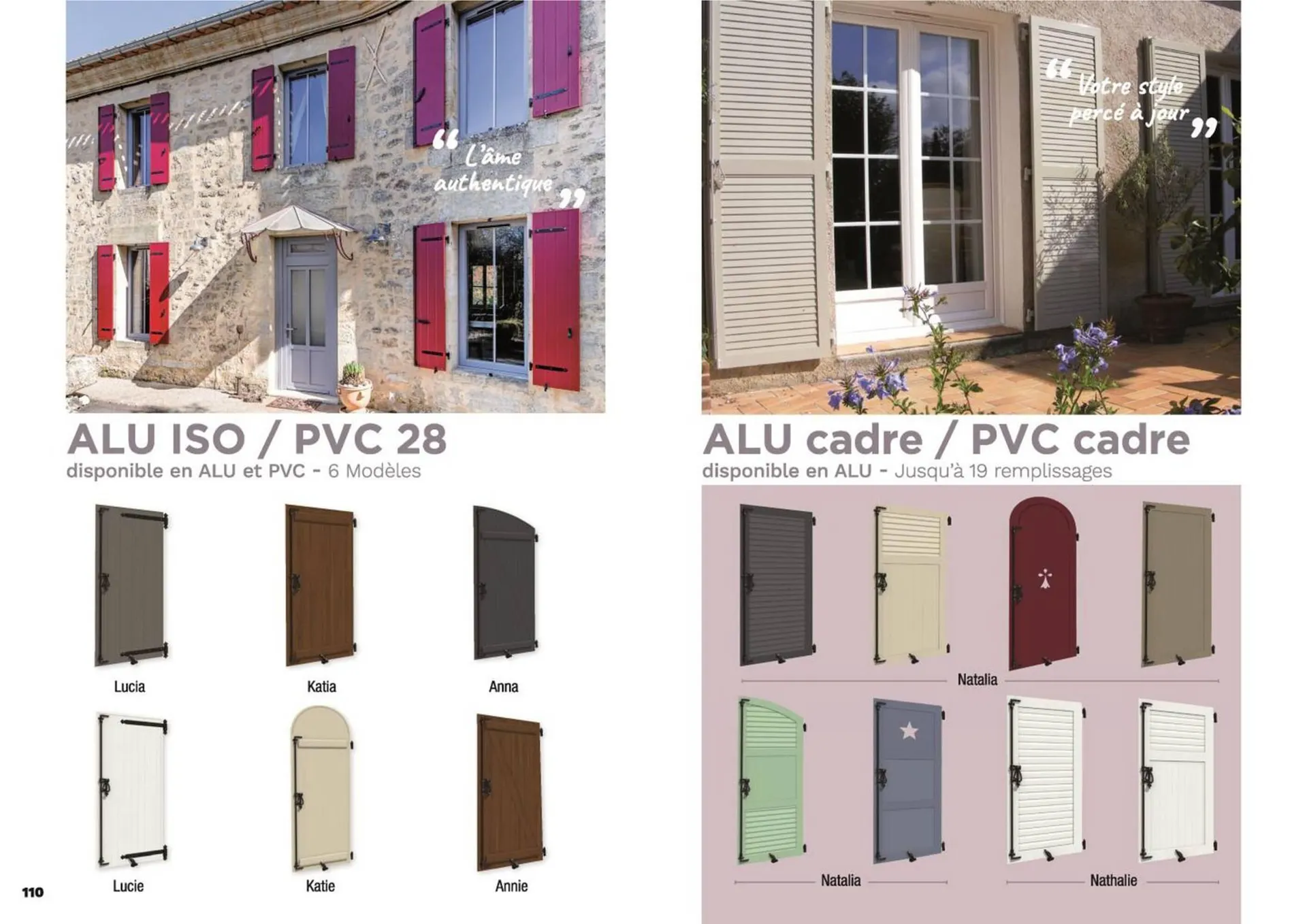 Catalogue Art & Fenêtres du 29 août au 31 décembre 2023 - Catalogue page 110