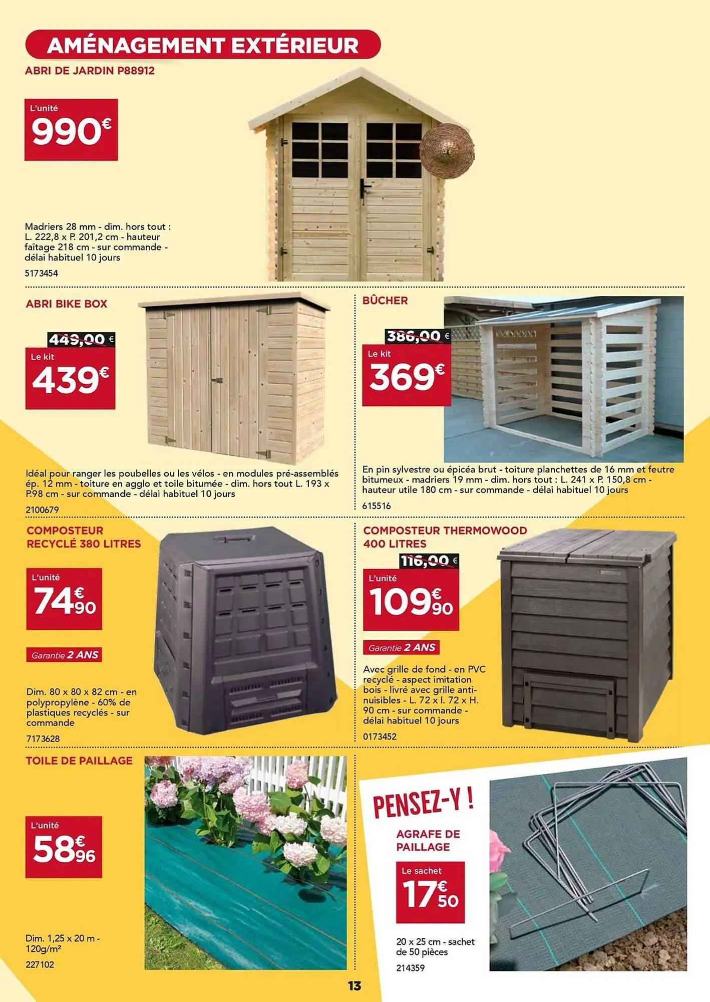 Catalogue Gedimat du 1 juillet au 20 août 2025 - Catalogue page 13