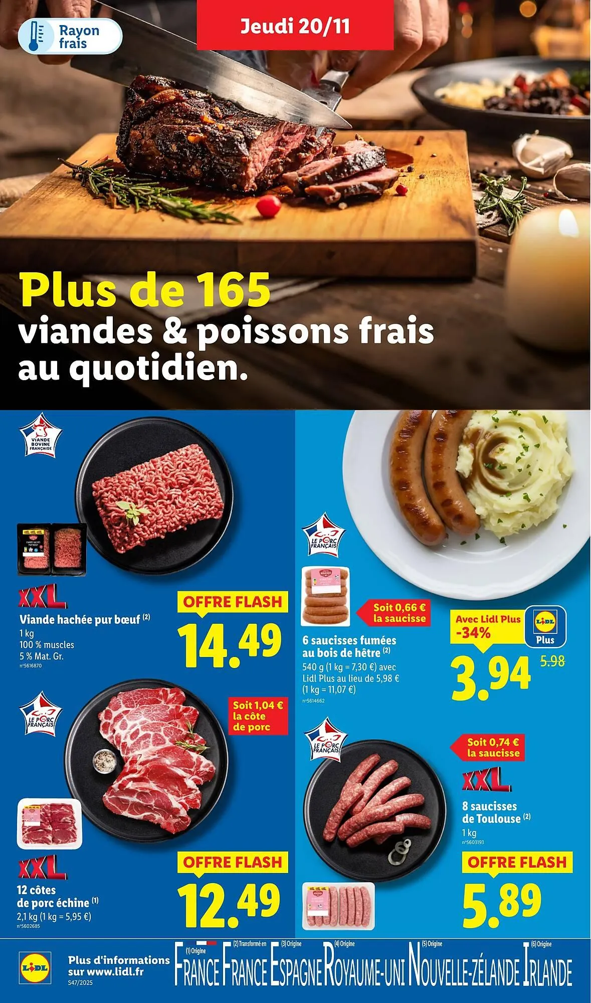 Catalogue Lidl du 20 novembre au 26 novembre 2025 - Catalogue page 6