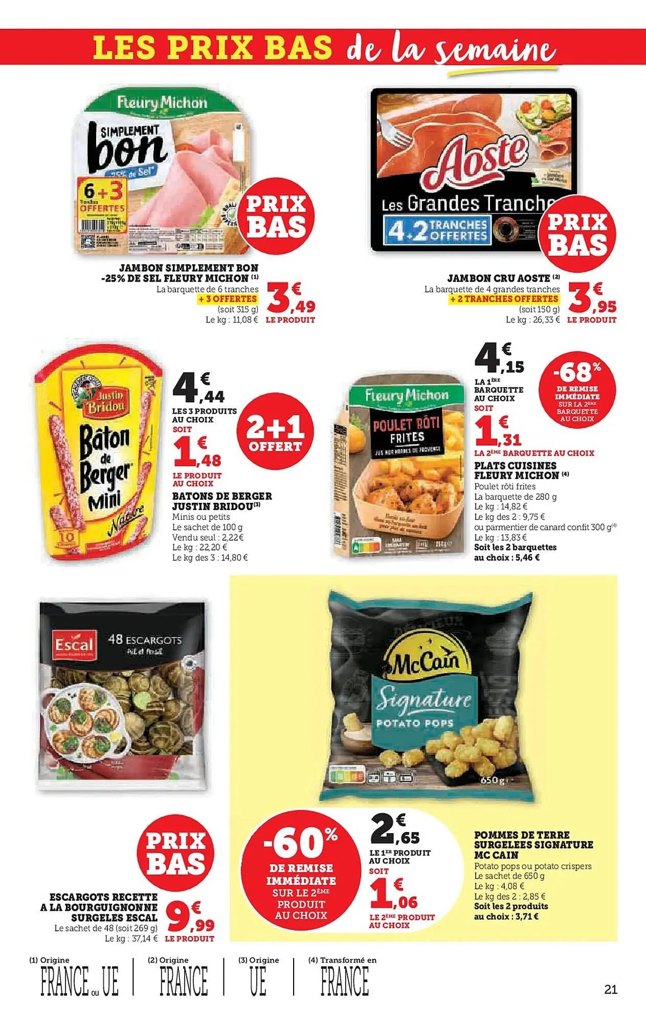 Catalogue Super U du 8 avril au 21 avril 2025 - Catalogue page 21