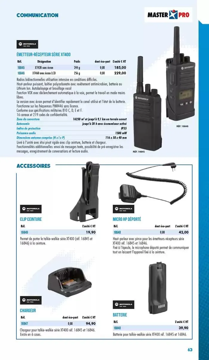 Essentiel Industrie 2025 du 3 janvier au 31 décembre 2025 - Catalogue page 65