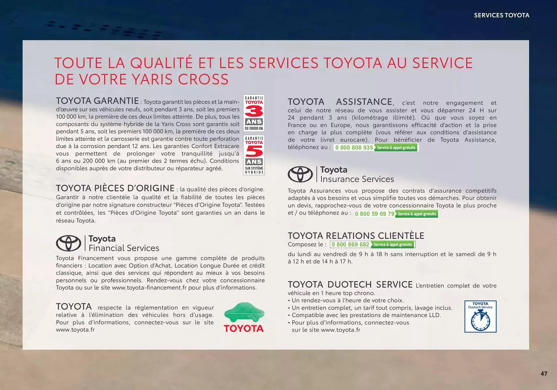 Catalogue Toyota du 27 mars au 27 mars 2026 - Catalogue page 47