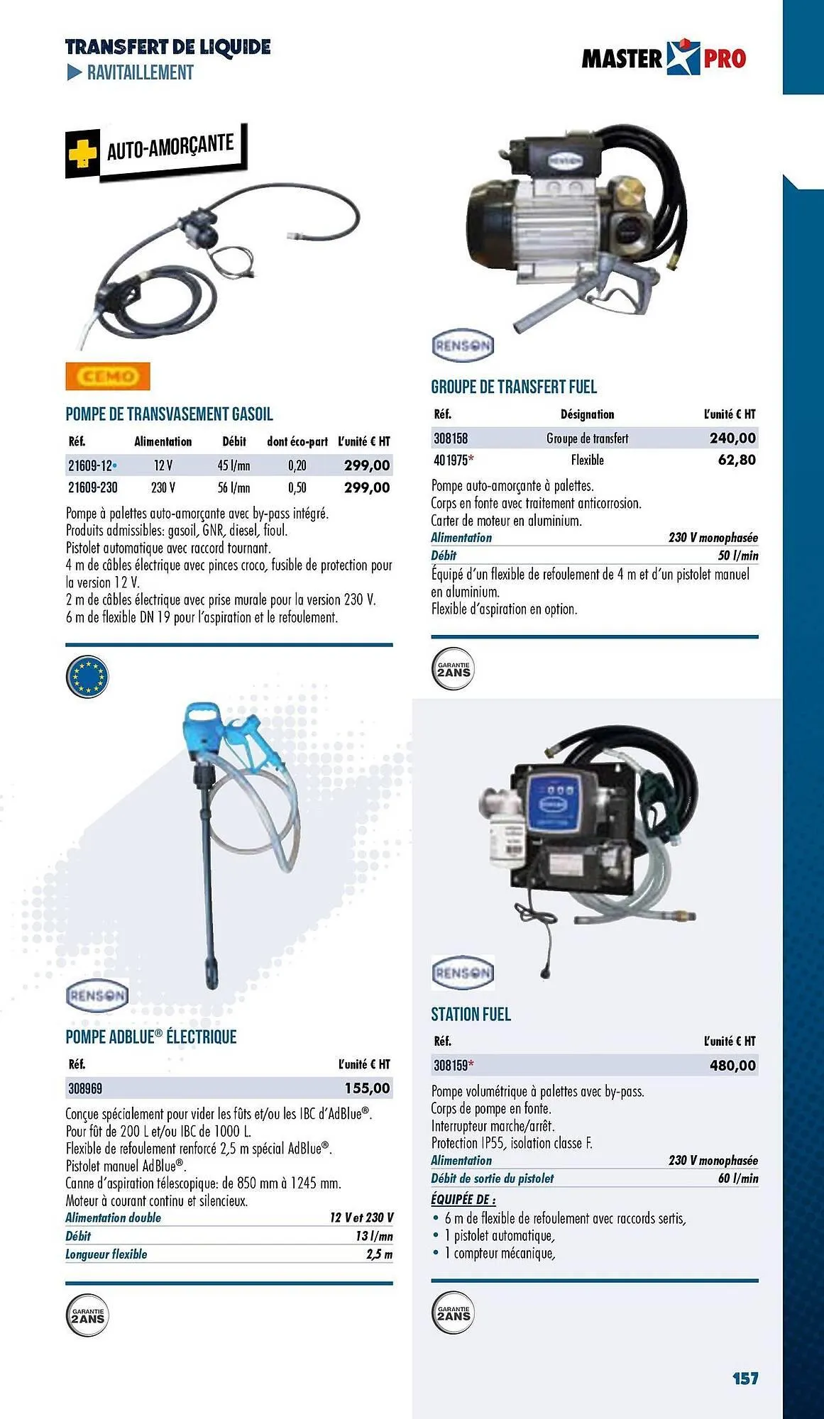 Catalogue Master Pro du 3 janvier au 31 décembre 2025 - Catalogue page 159