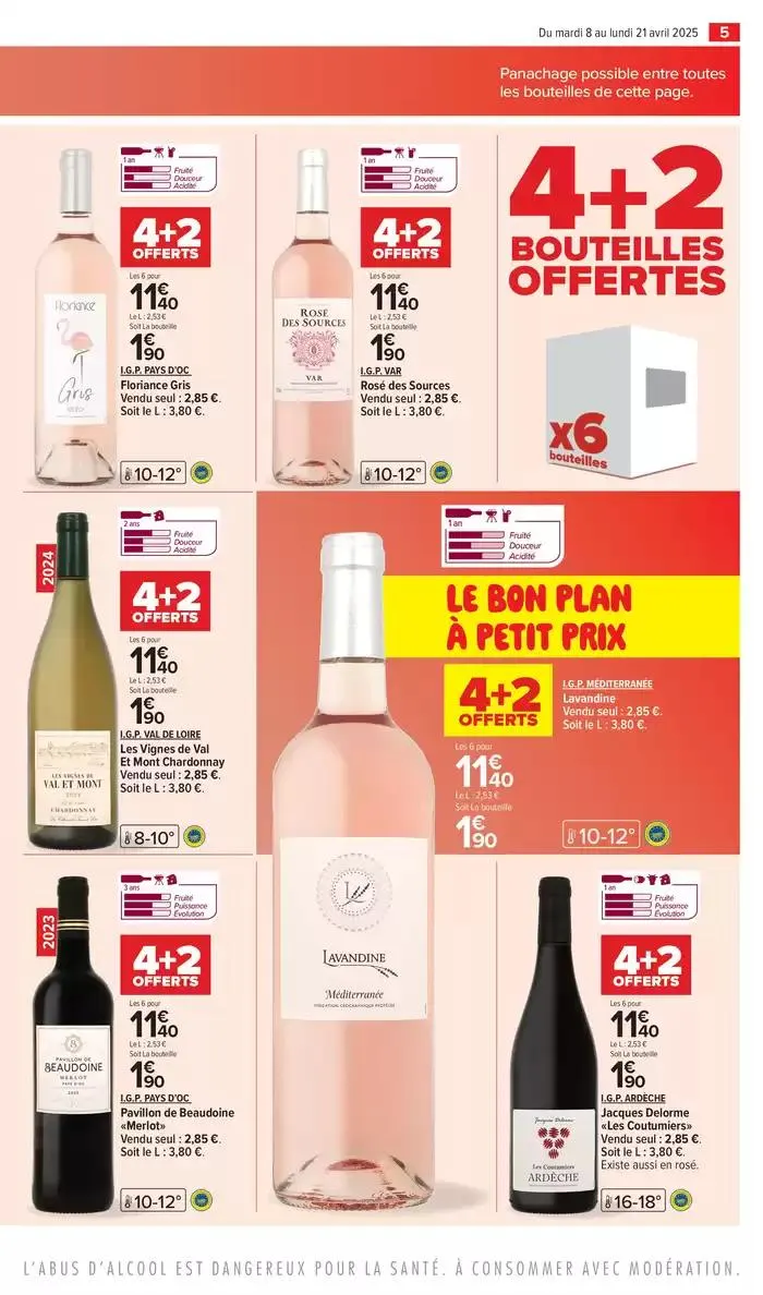 FOIRE AUX VINS DE PRINTEMPS du 8 avril au 21 avril 2025 - Catalogue page 7