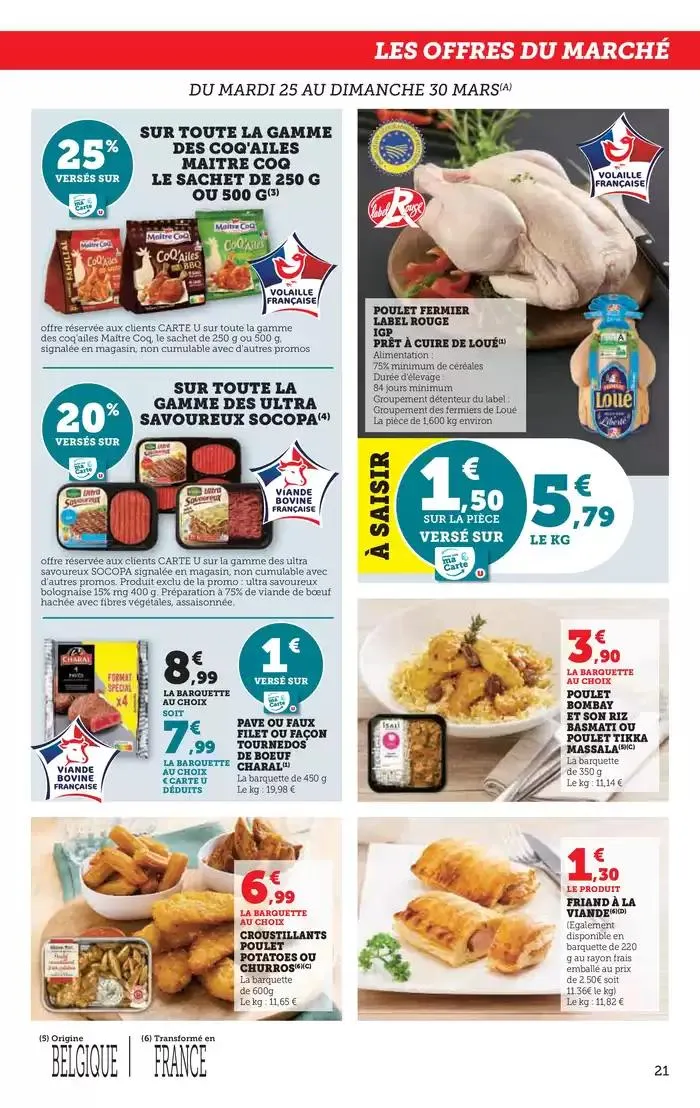 Catalogue U Express du 25 mars au 6 avril 2025 - Catalogue page 21