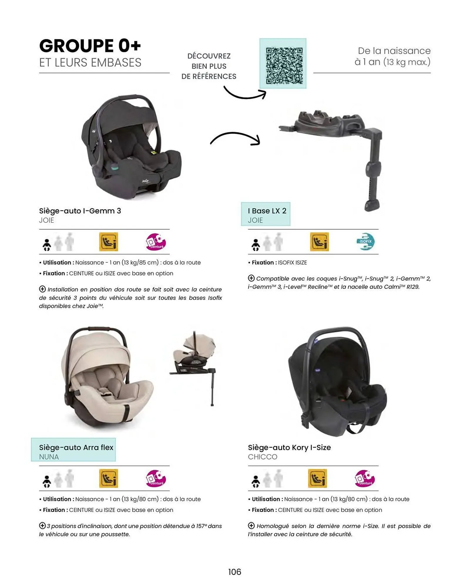 Catalogue Bébé 9 du 14 août au 31 décembre 2026 - Catalogue page 108