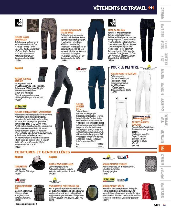 Guide produits 2024 du 15 mars au 31 décembre 2024 - Catalogue page 501