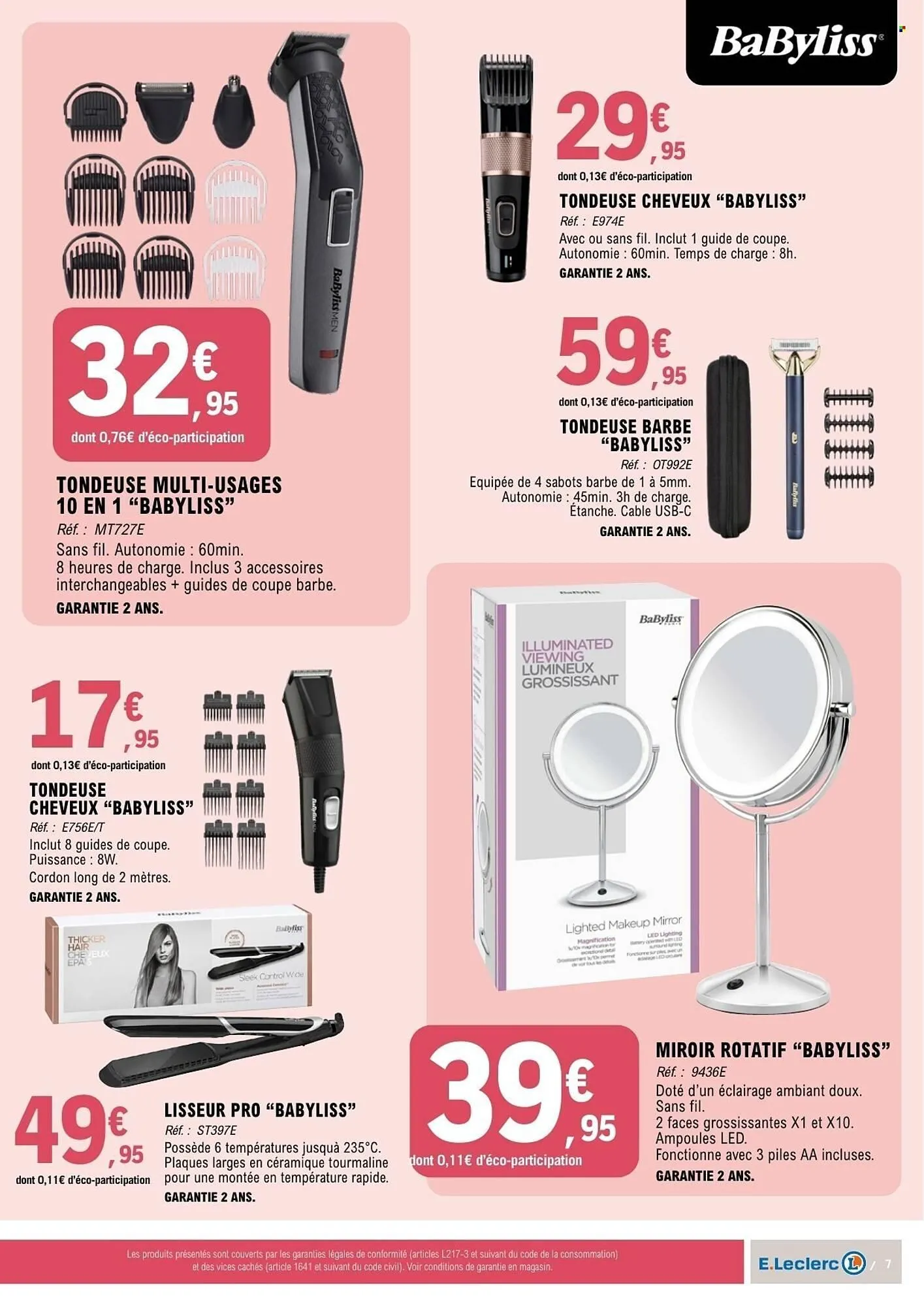 Catalogue E.Leclerc du 10 mars au 22 mars 2026 - Catalogue page 7