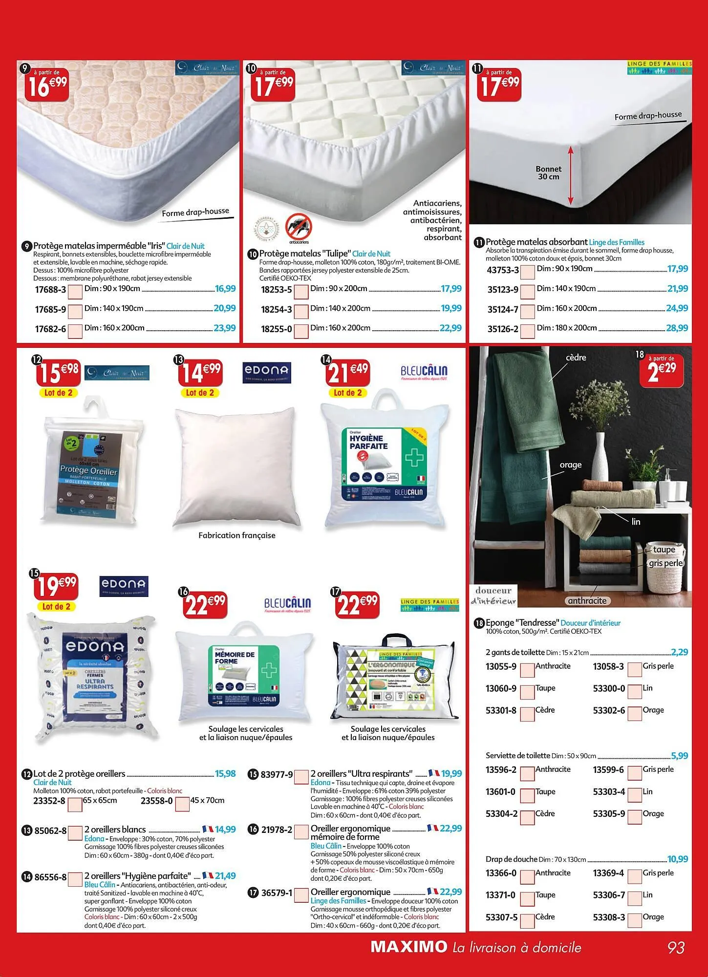 Catalogue Maximo du 30 mars au 23 avril 2026 - Catalogue page 93