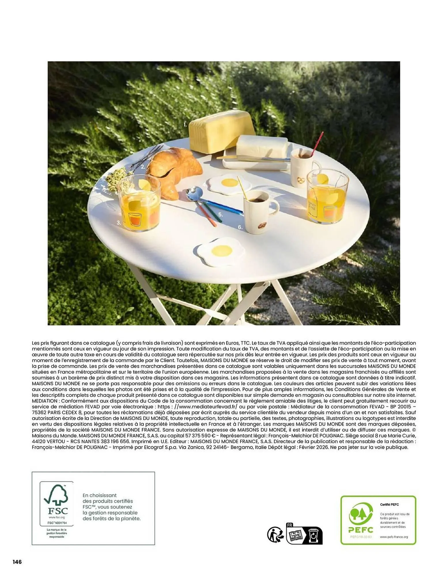 Catalogue Maisons du Monde du 1 mars au 31 août 2026 - Catalogue page 146