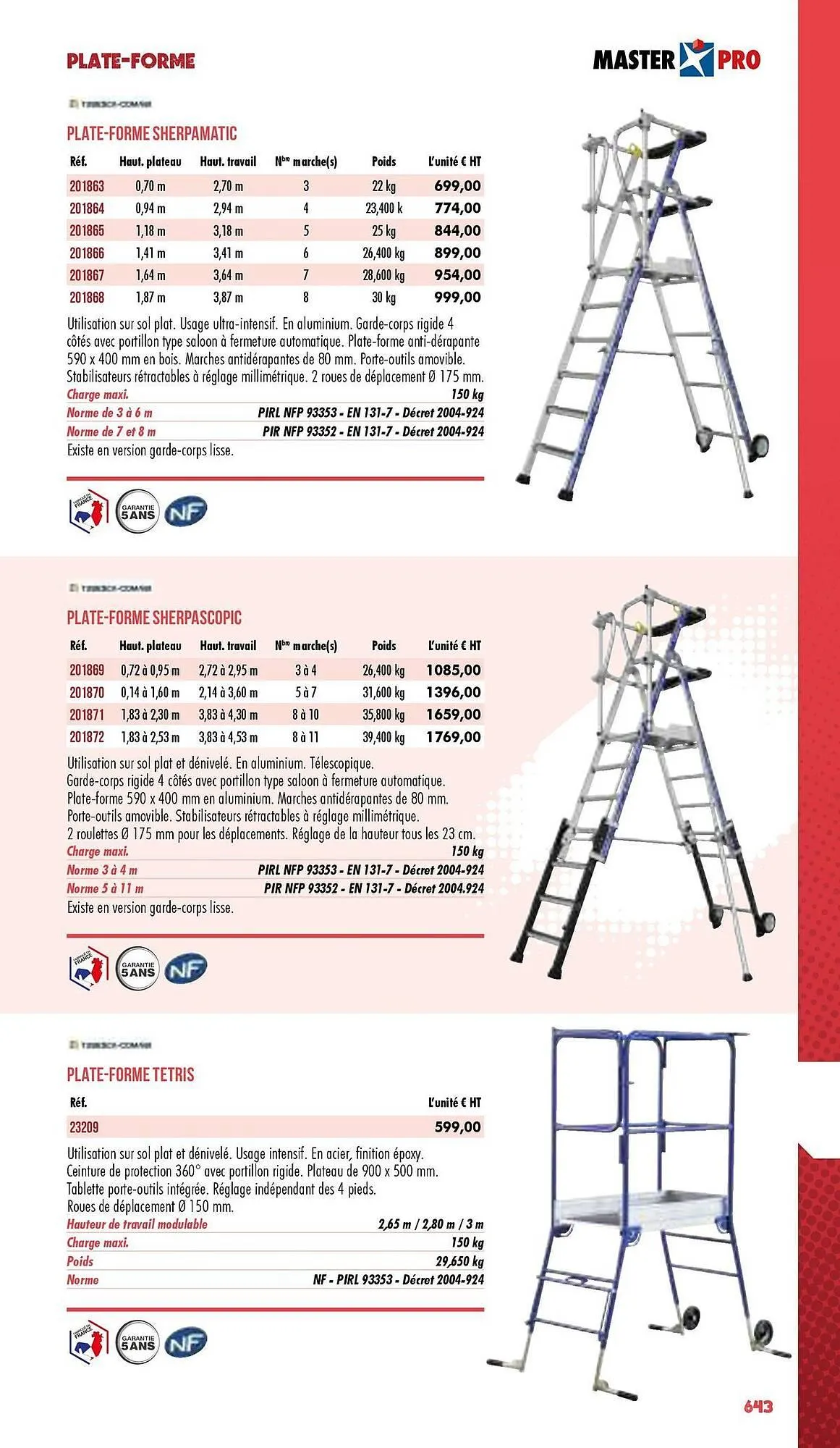 Catalogue Master Pro du 3 janvier au 31 décembre 2025 - Catalogue page 645