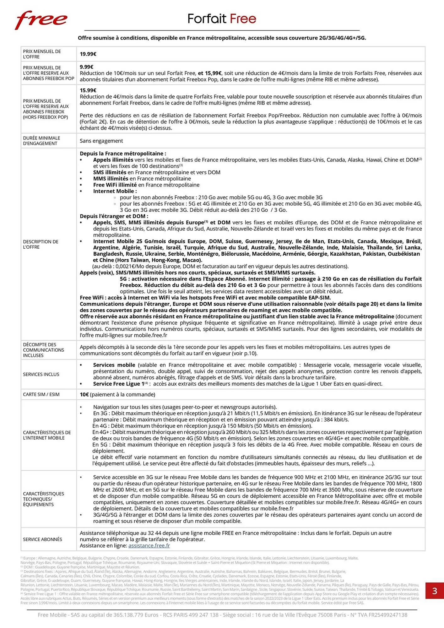 Catalogue Free du 23 janvier au 31 décembre 2023 - Catalogue page 3