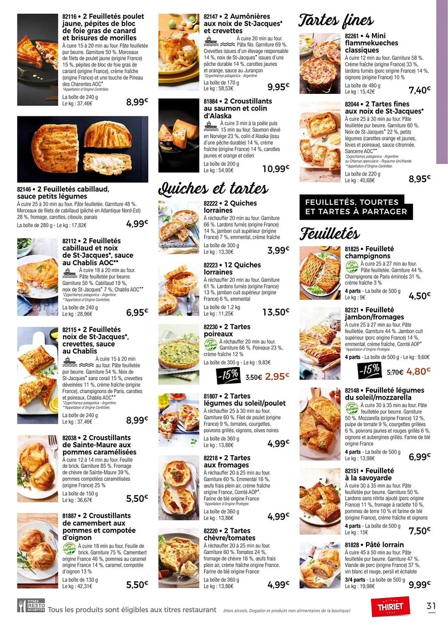 Catalogue Thiriet du 11 juillet au 6 août 2025 - Catalogue page 31
