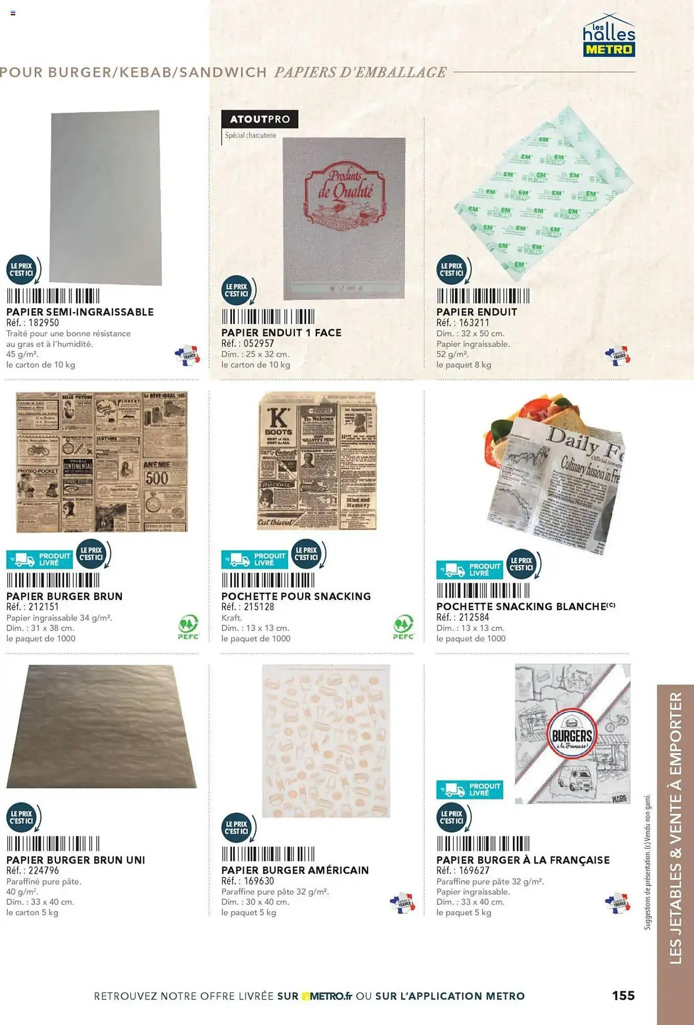 Catalogue METRO du 24 avril au 31 décembre 2025 - Catalogue page 155