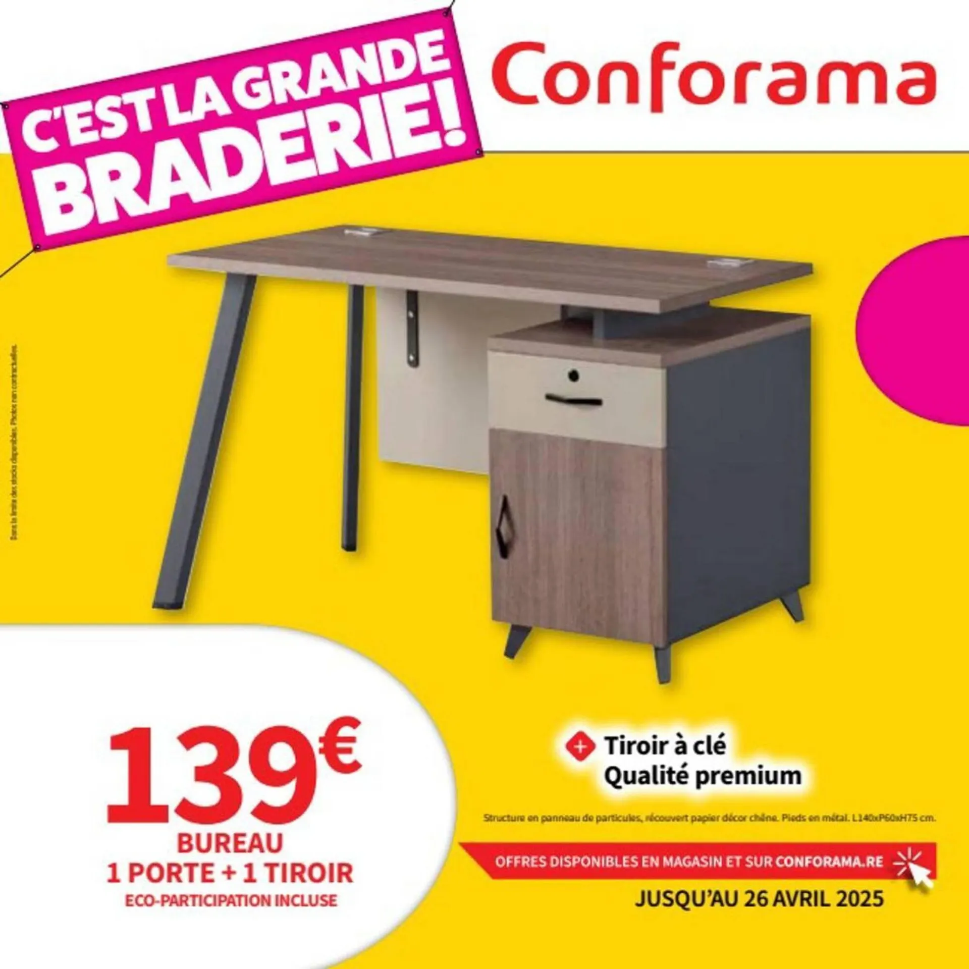 Catalogue Conforama du 18 avril au 26 avril 2025 - Catalogue page 13
