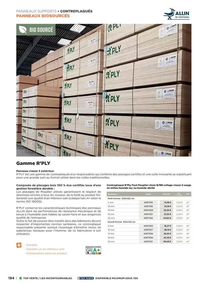 Catalogue 2025 Agenceurs du 25 avril au 31 décembre 2025 - Catalogue page 194