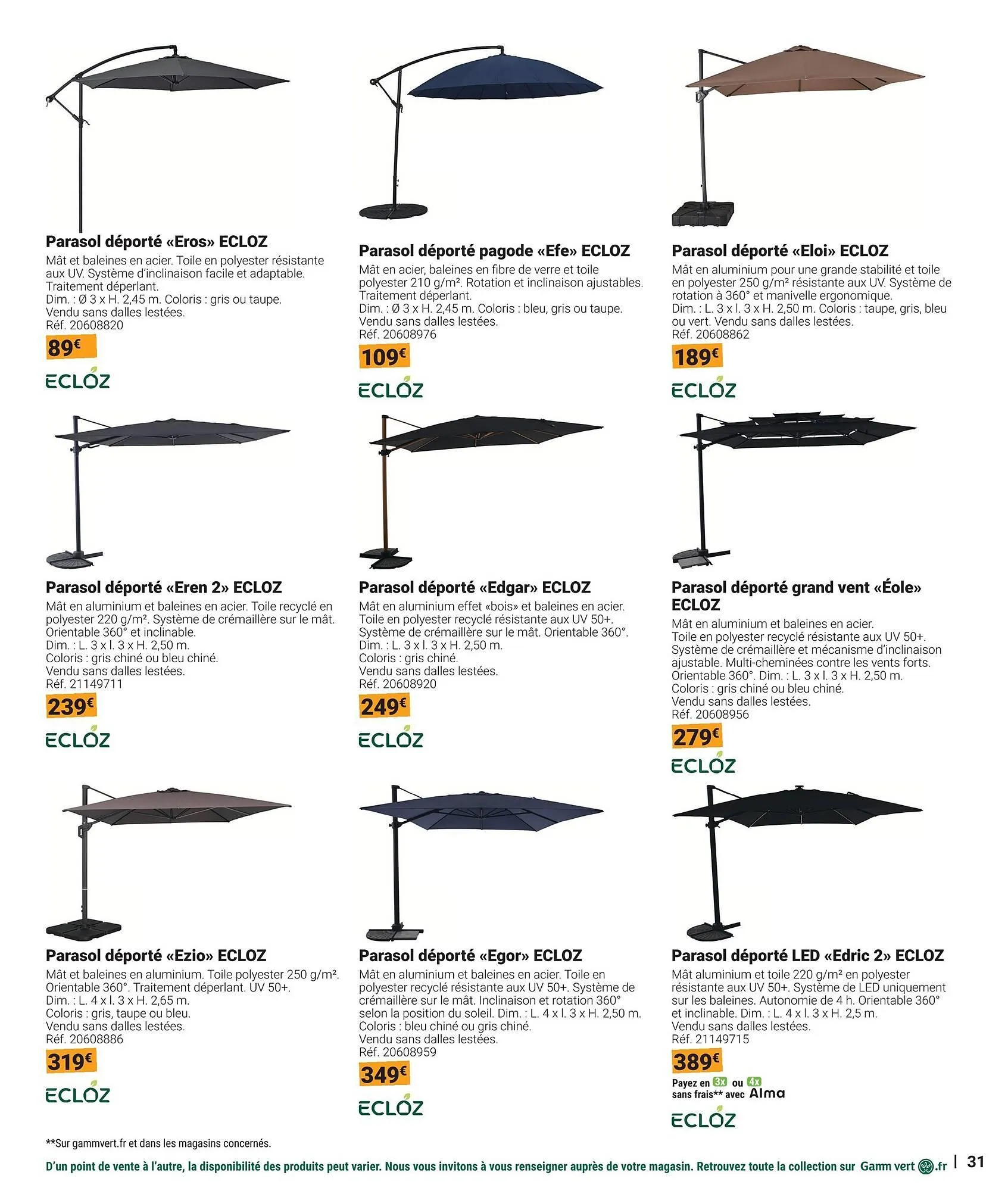 Catalogue Gamm vert du 18 mars au 31 mai 2026 - Catalogue page 31