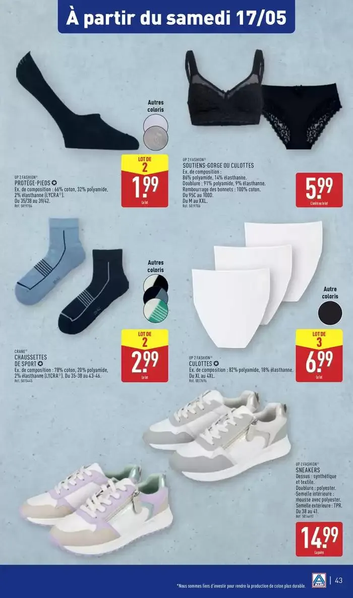 ARRIVAGES MÉDITERRANÉE À PRIX DISCOUNT du 13 mai au 19 mai 2025 - Catalogue page 46