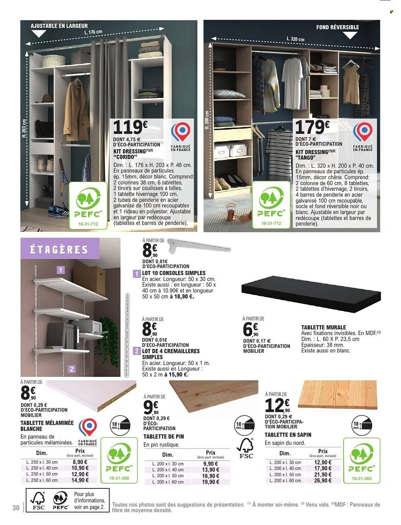 Catalogue E.Leclerc Brico du 6 janvier au 7 février 2026 - Catalogue page 30