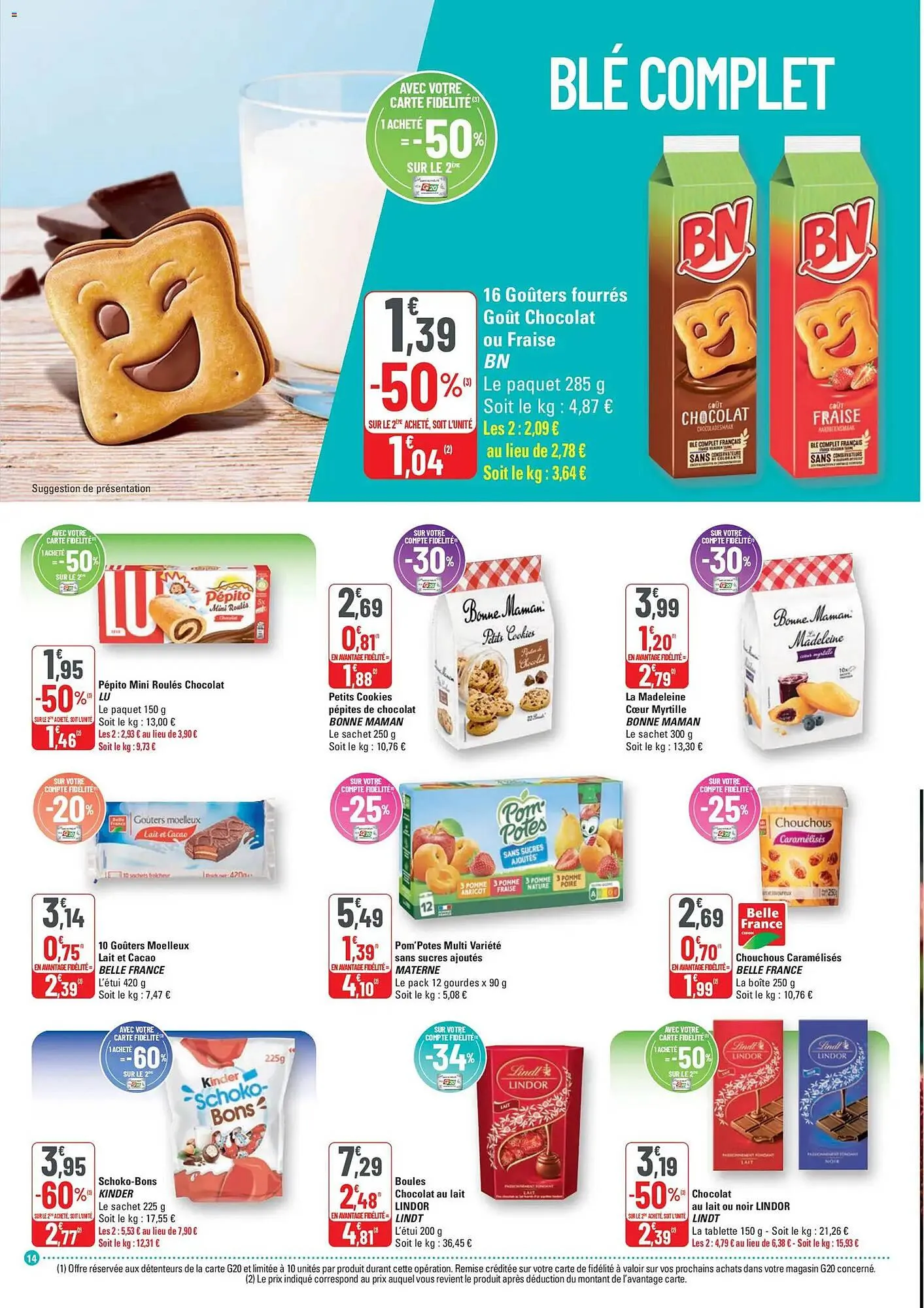 Catalogue G20 du 22 octobre au 2 novembre 2025 - Catalogue page 14