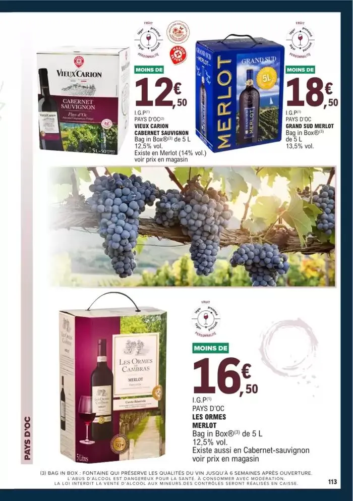 GUIDES DES VINS 2024/2025 du 1 avril au 31 décembre 2025 - Catalogue page 15