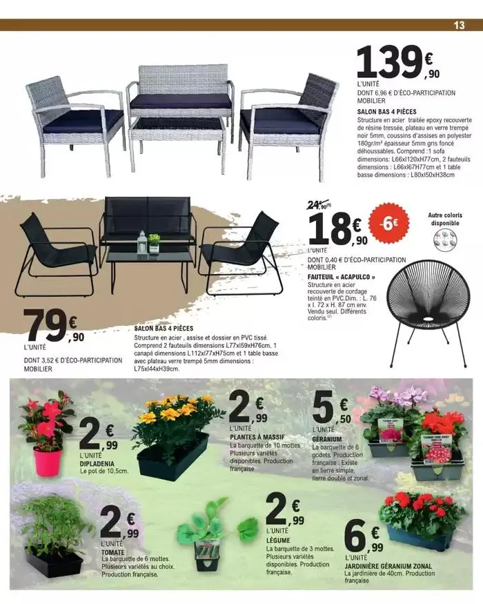 plein air magasin du 7 avril au 19 avril 2025 - Catalogue page 13