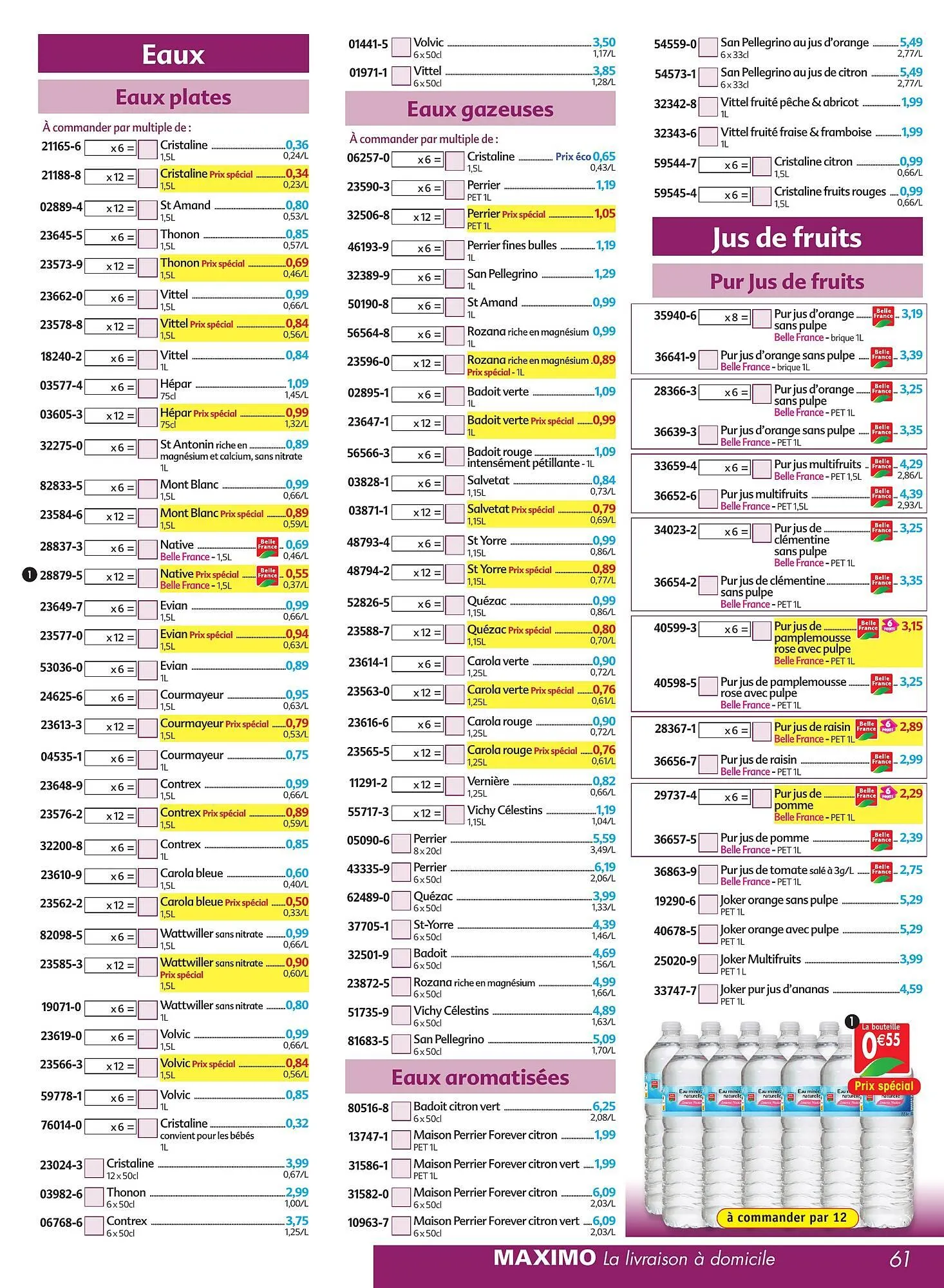 Catalogue Maximo du 5 août au 28 août 2025 - Catalogue page 61