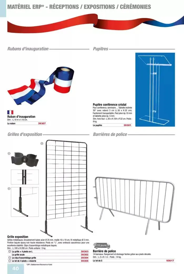 Catalogue Entreprises 2025 du 13 janvier au 31 décembre 2025 - Catalogue page 42