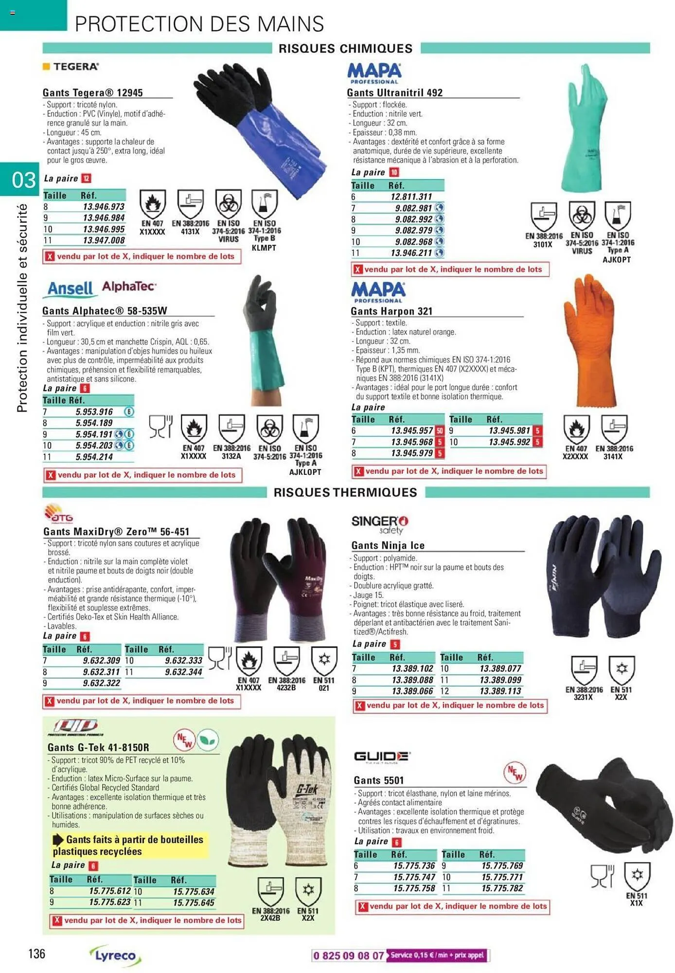 Catalogue Lyreco du 15 mai au 31 décembre 2023 - Catalogue page 136