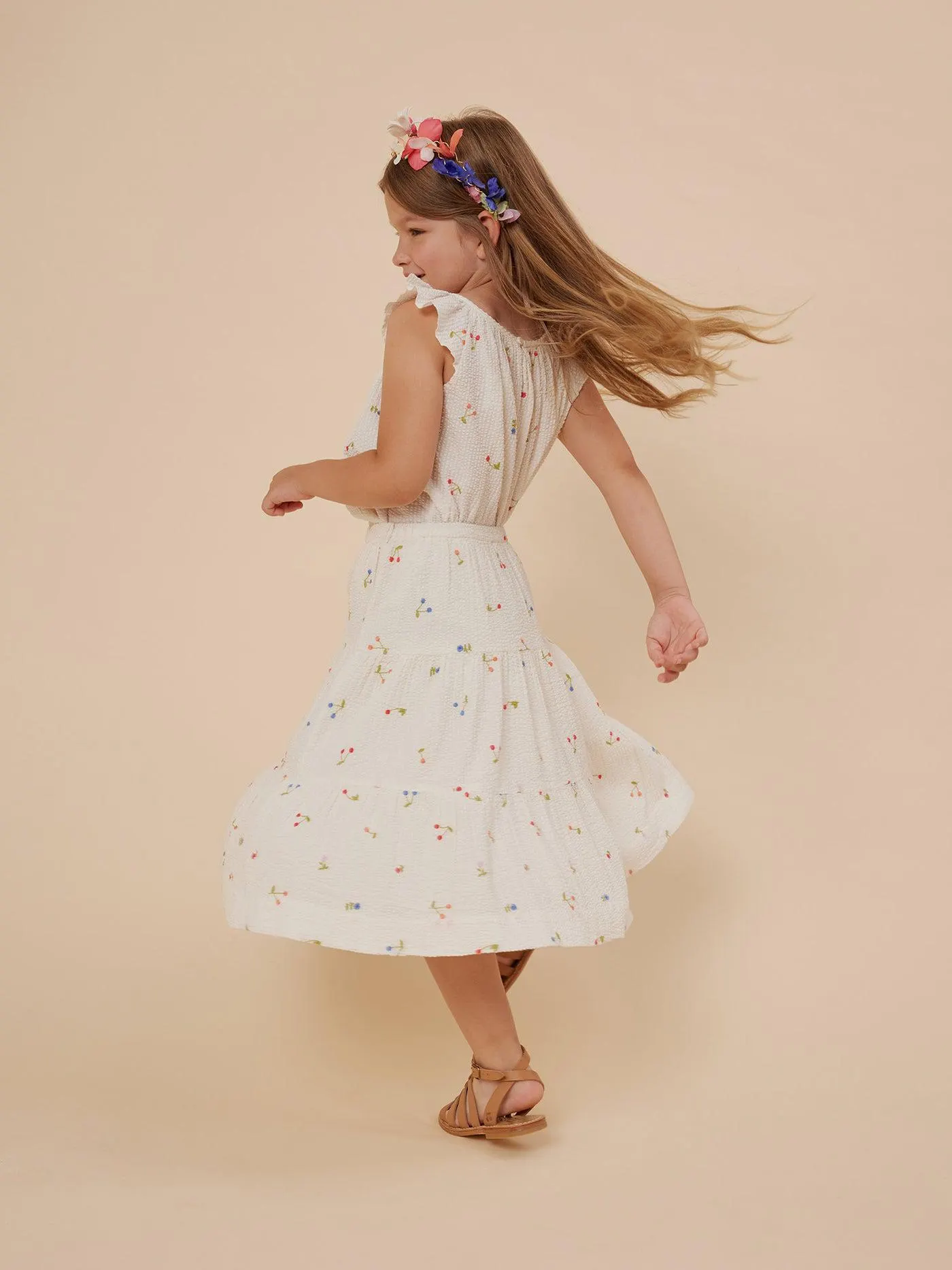 Jupe Lise blanc lait