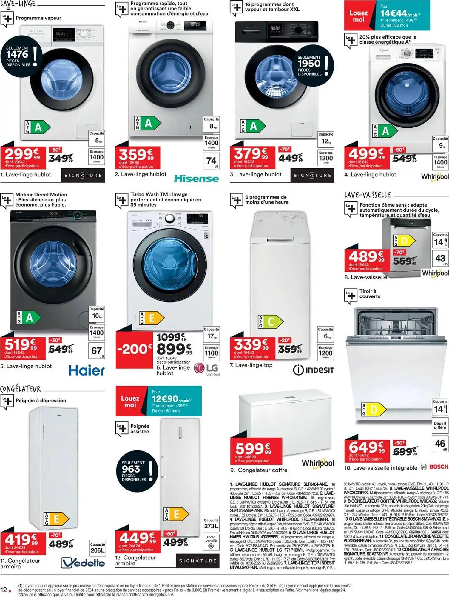 Catalogue BUT du 25 juin au 22 juillet 2025 - Catalogue page 12