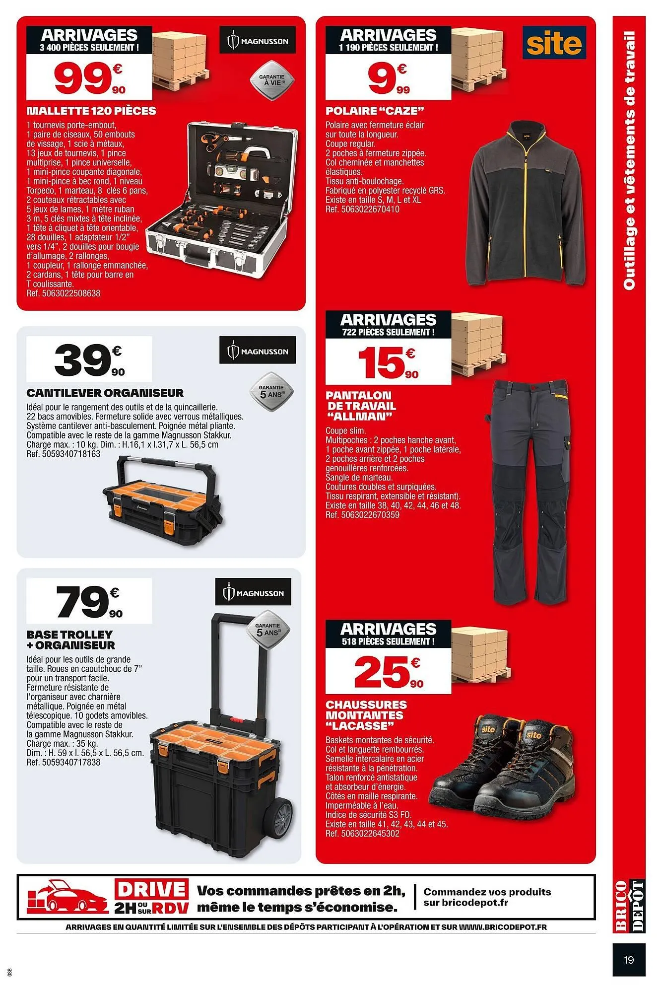 Catalogue Brico Dépôt du 12 septembre au 25 septembre 2025 - Catalogue page 19