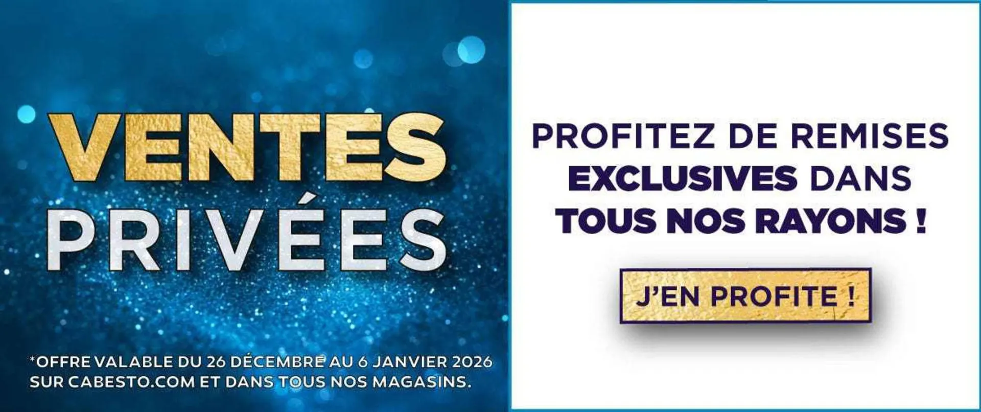 Catalogue Cabesto du 26 décembre au 6 janvier 2026 - Catalogue page 1
