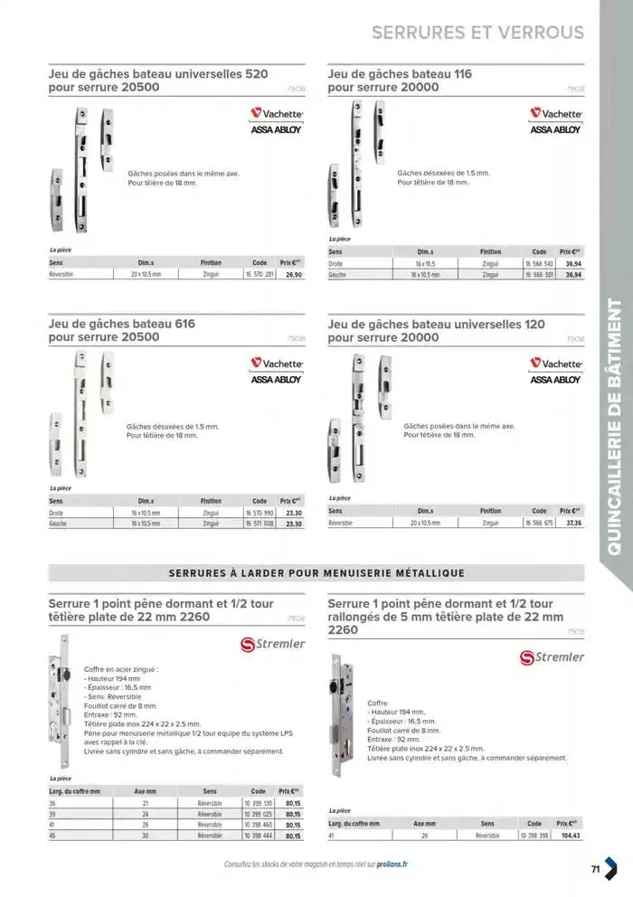 Catalogue général du 11 mars au 31 décembre 2025 - Catalogue page 73