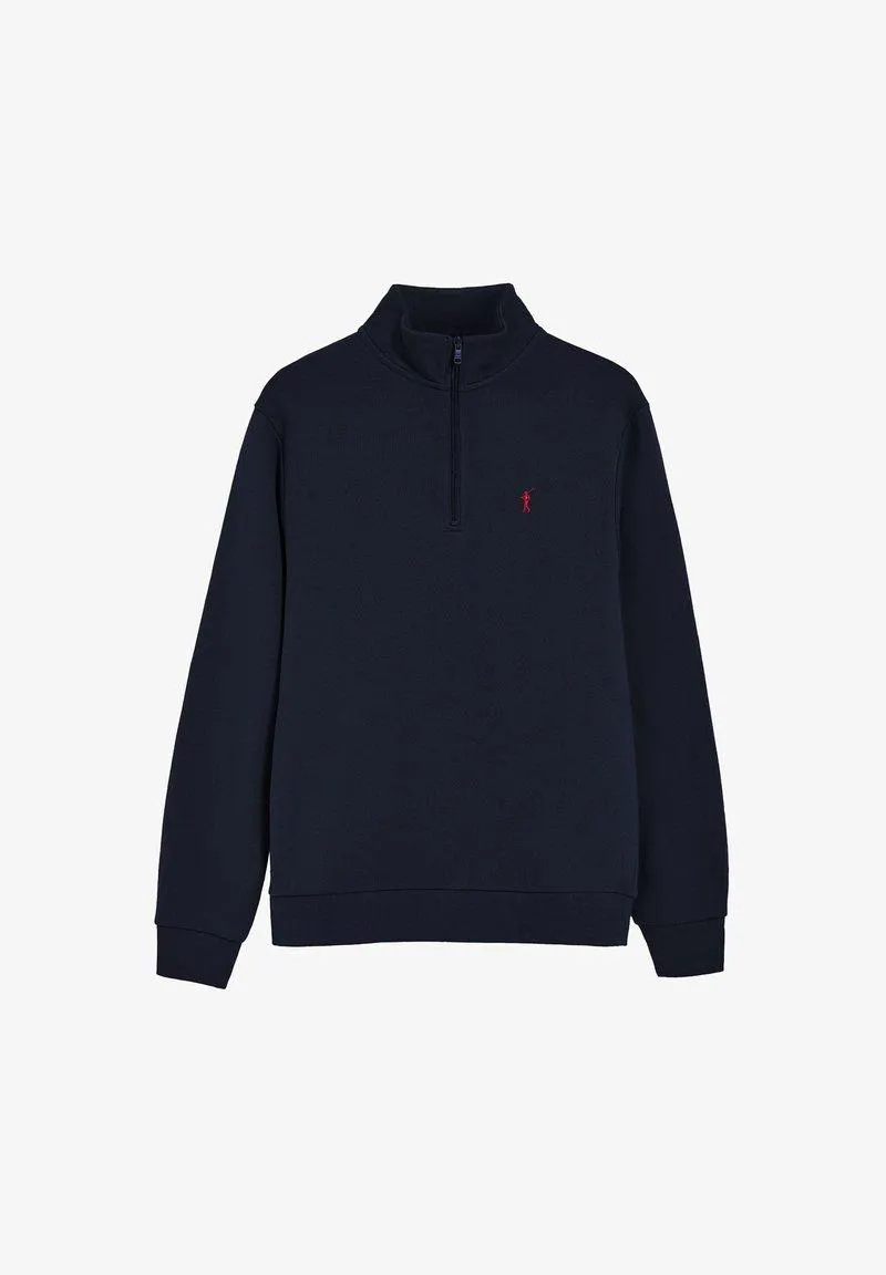 REGULAR FIT - Suéter de forro polar - navy