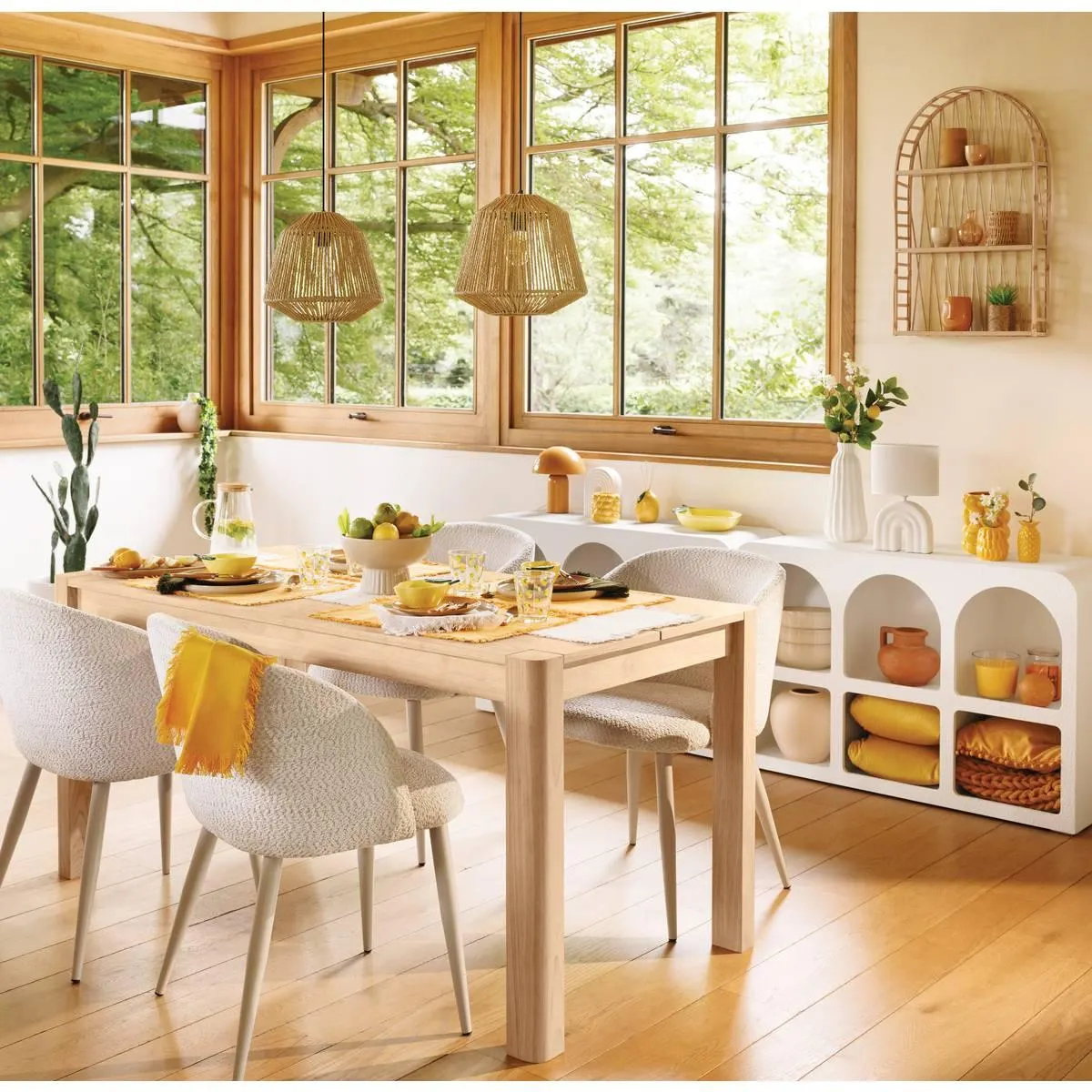 Chaise "Céleste" Beige