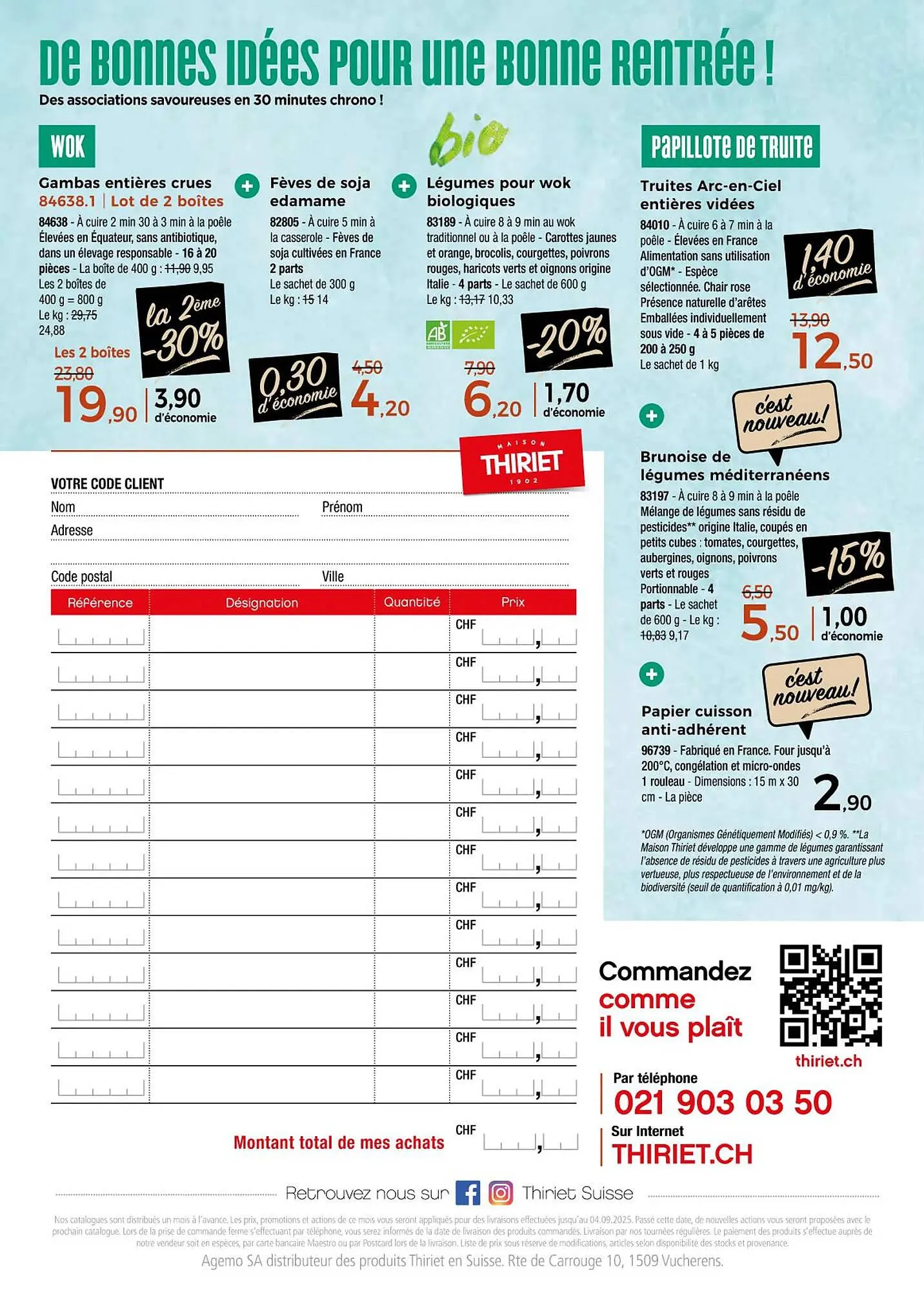 Catalogue Thiriet du 7 août au 4 septembre 2025 - Catalogue page 12