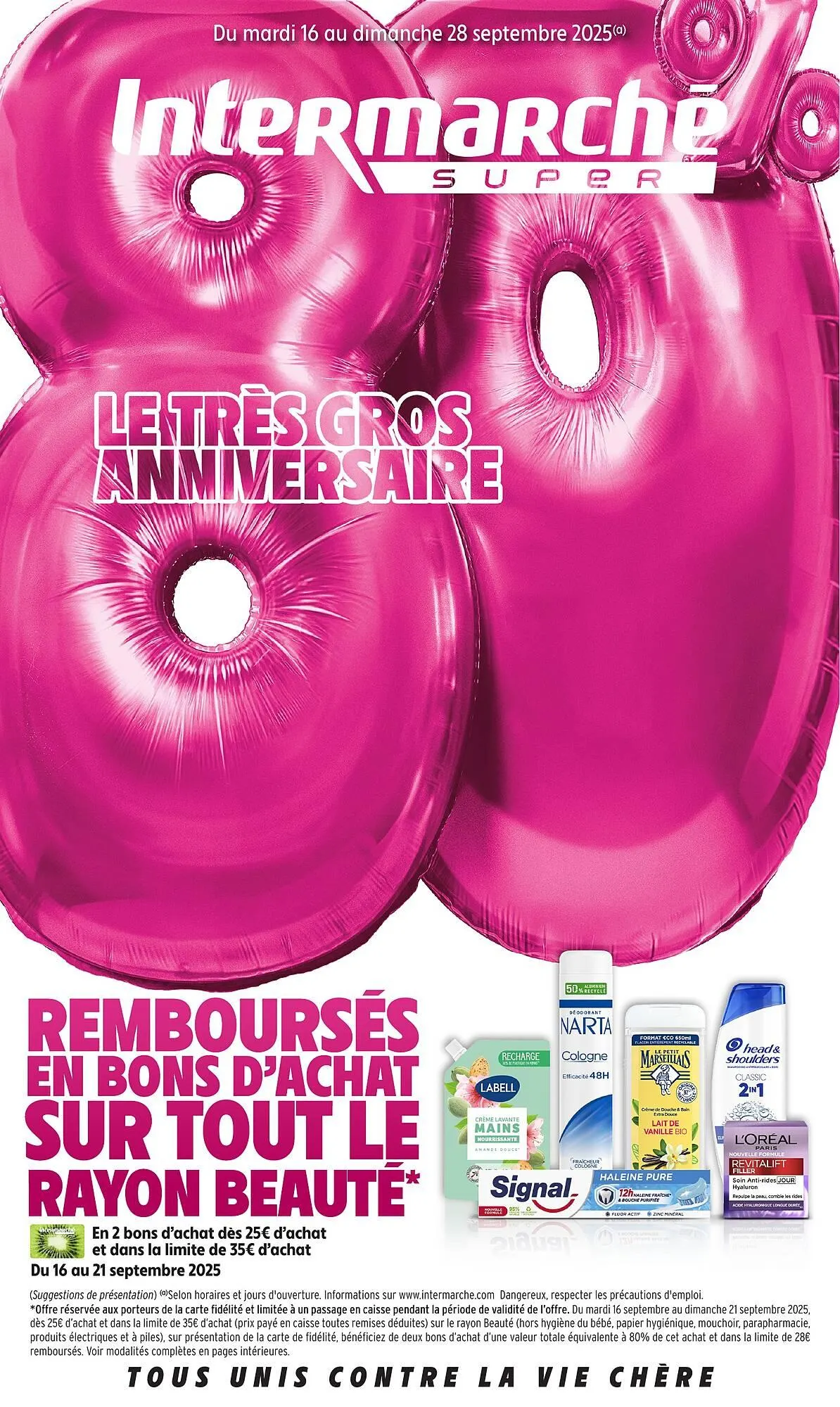 Catalogue Intermarché du 16 septembre au 28 septembre 2025 - Catalogue page 1