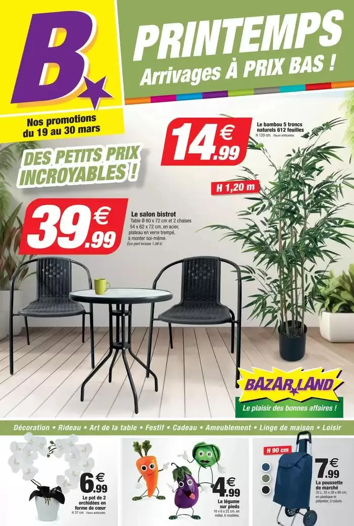 Printemps arrivage à prix bas ! - 1
