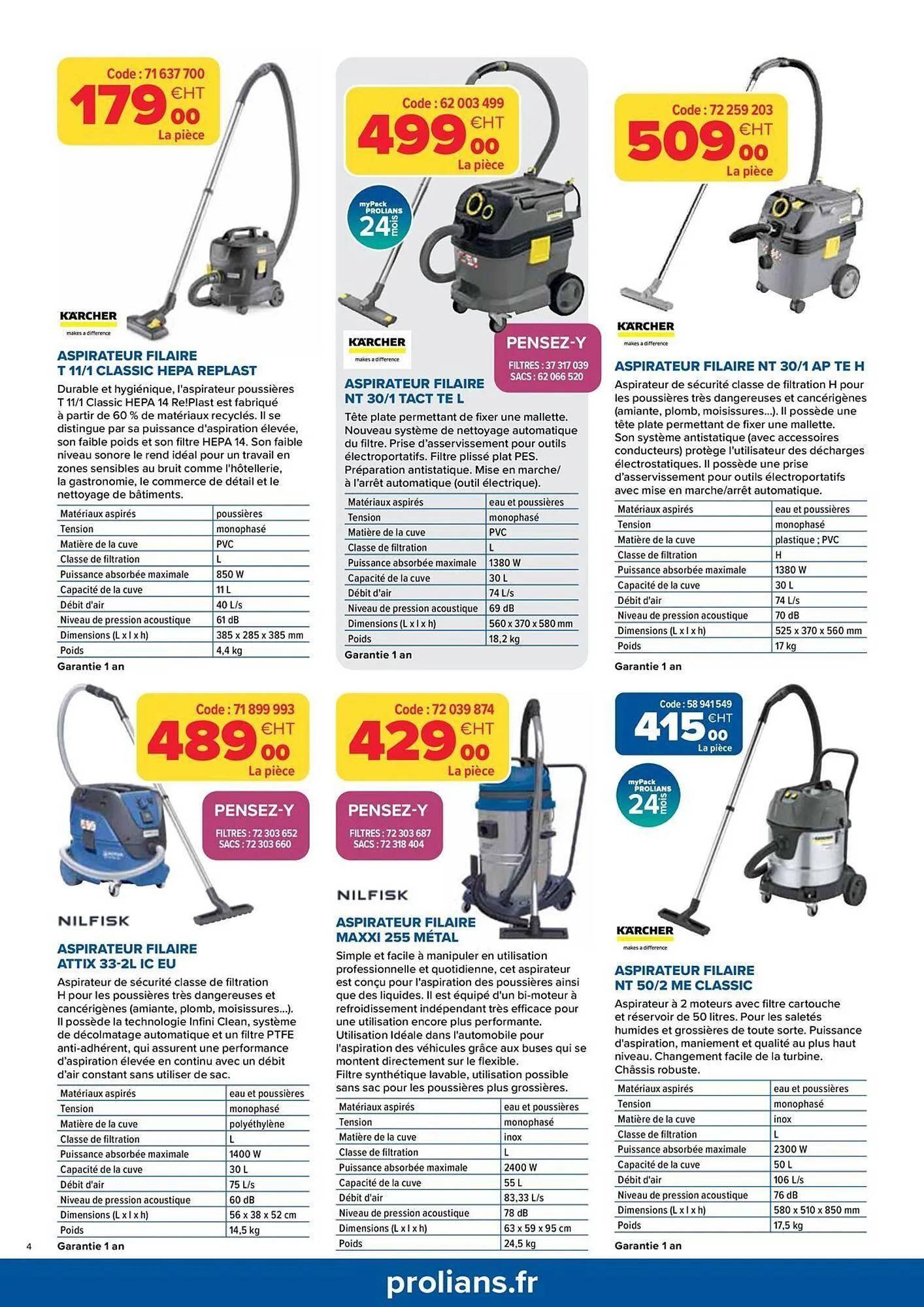 Catalogue Prolians du 16 octobre au 31 décembre 2025 - Catalogue page 4