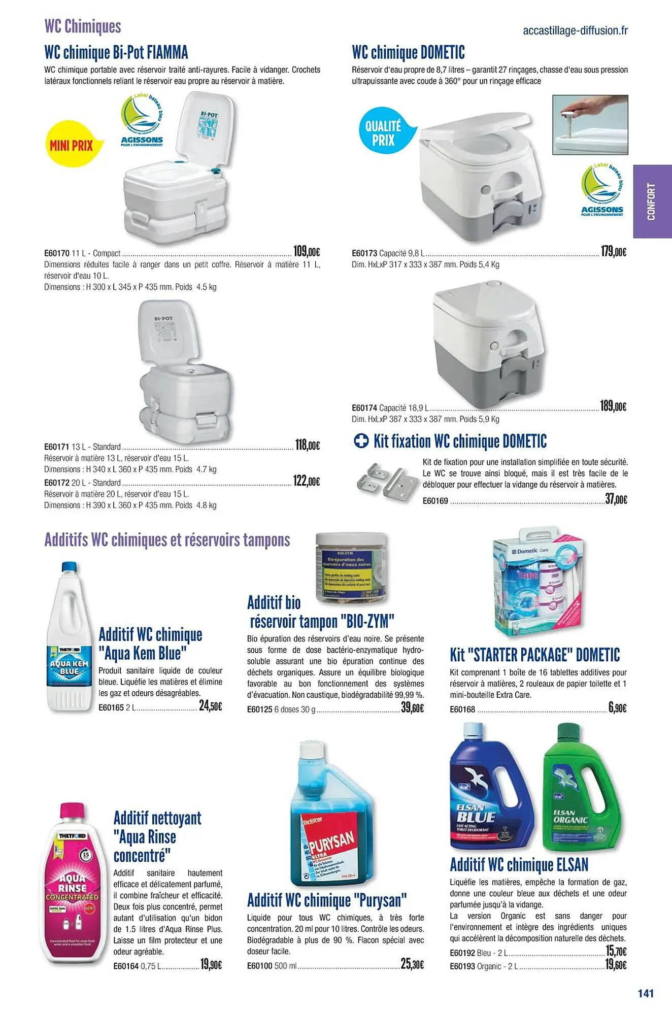 Catalogue Accastillage Diffusion du 1 mars au 31 décembre 2023 - Catalogue page 143