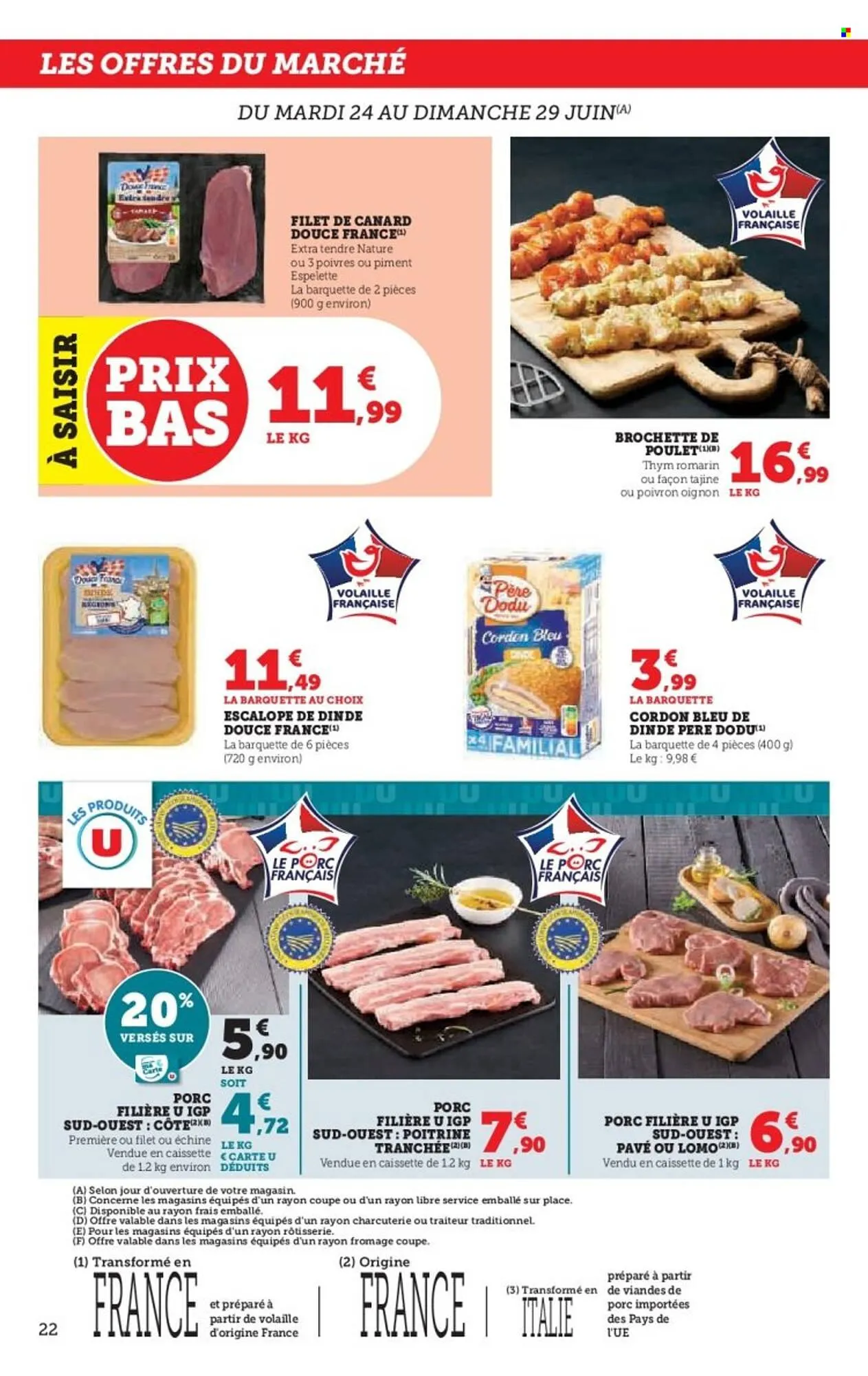 Catalogue Super U du 24 juin au 6 juillet 2025 - Catalogue page 22