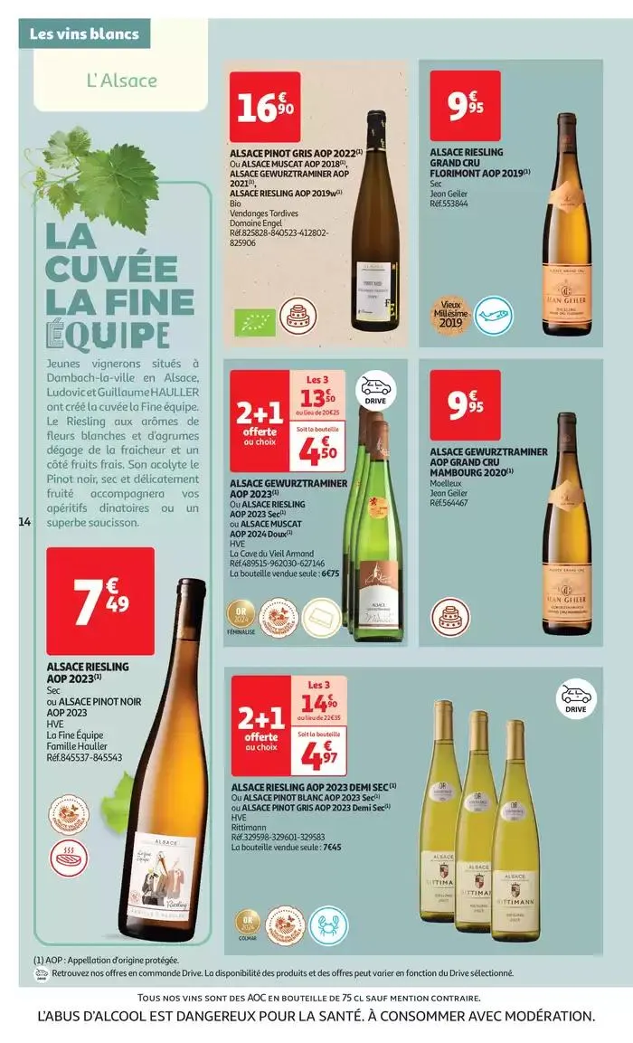 Foire aux vins : une sélection à prix modérés du 1 avril au 13 avril 2025 - Catalogue page 14