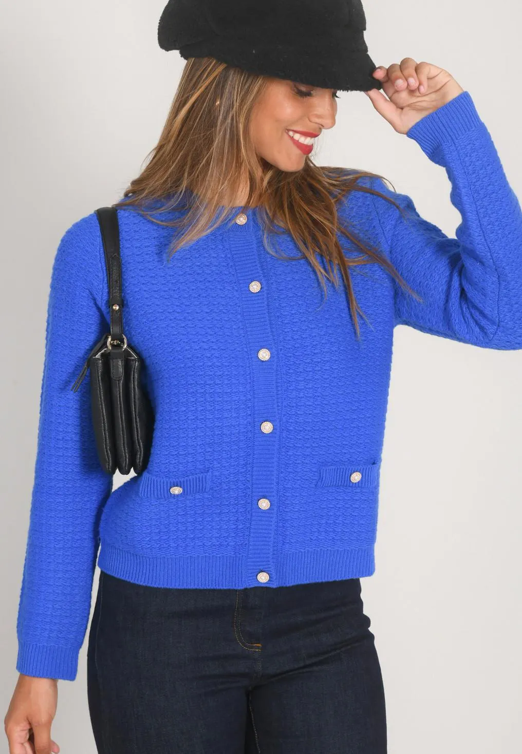 CARMEN - GILET - ROYAL