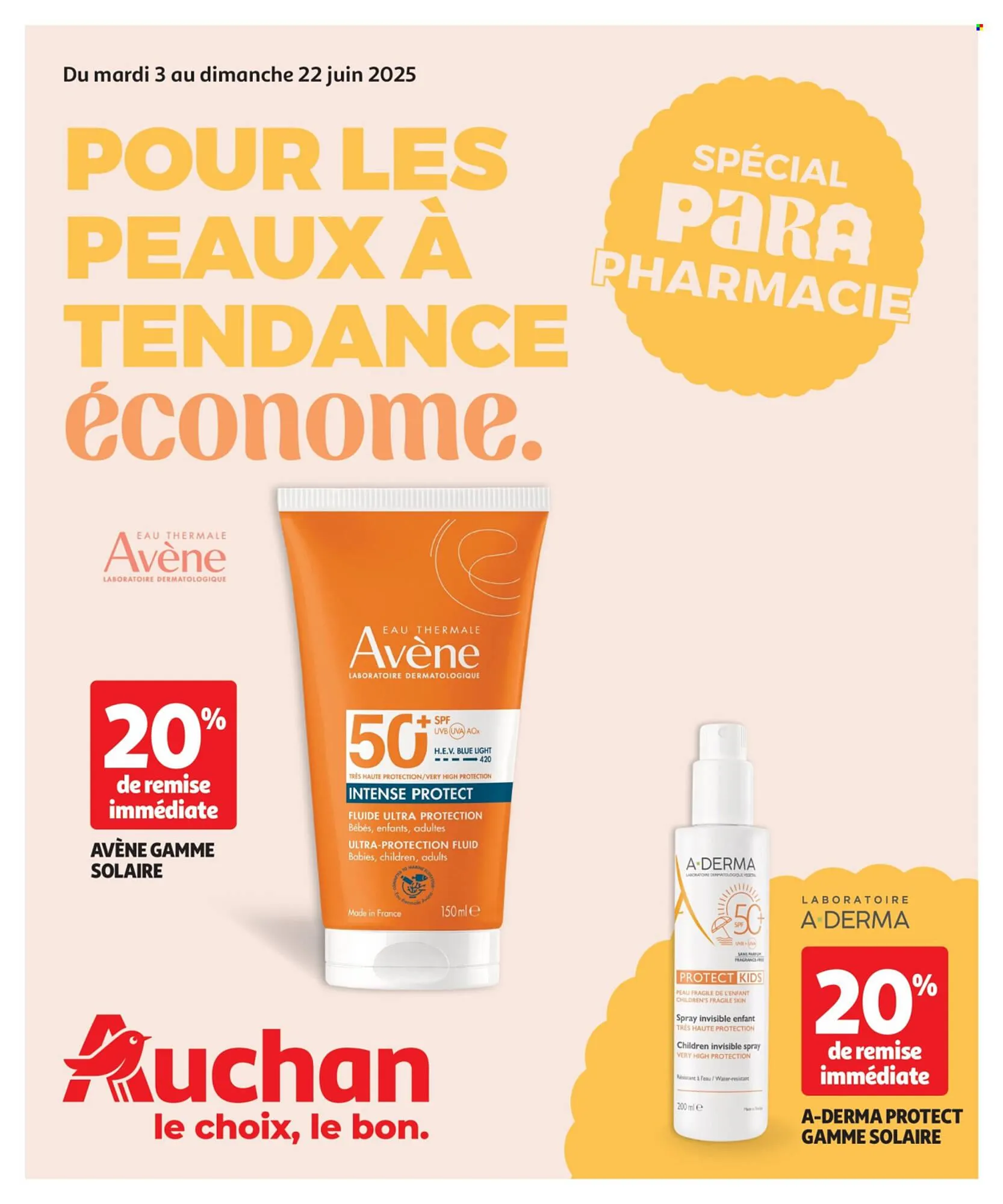 Catalogue Auchan du 3 juin au 22 juin 2025 - Catalogue page 1